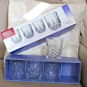 Set of 4 Cristal D'Arques Glasses